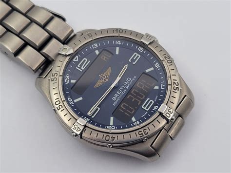 breitling 65062 nato|BREITLING Aerospace E65062 Repetition Minutes Blue Dial .